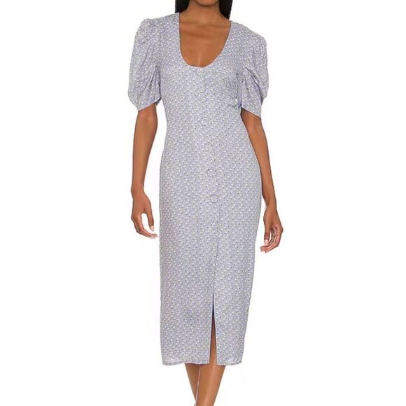 NWT anna nata Victoria Dress in Iris Violet sz Small - Picture 1 of 7